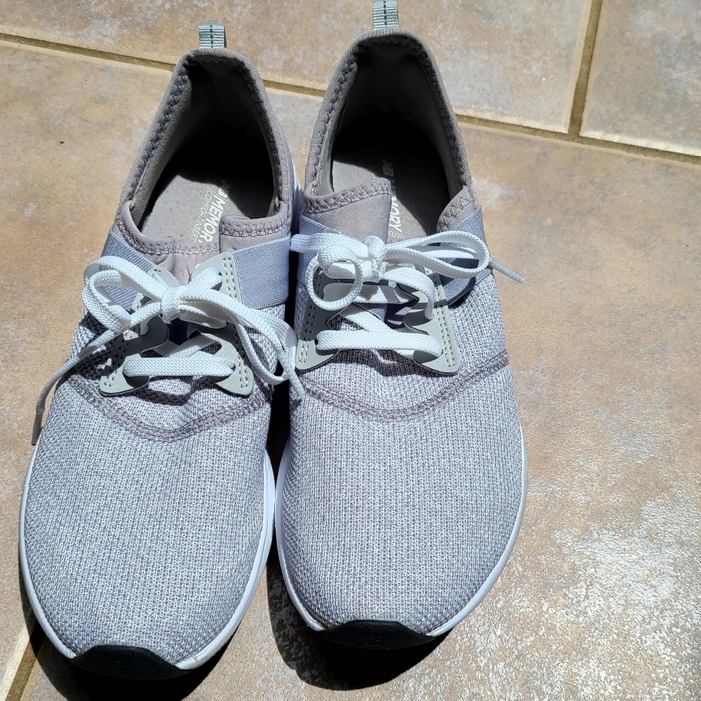 New Balance size 8.5 light gray